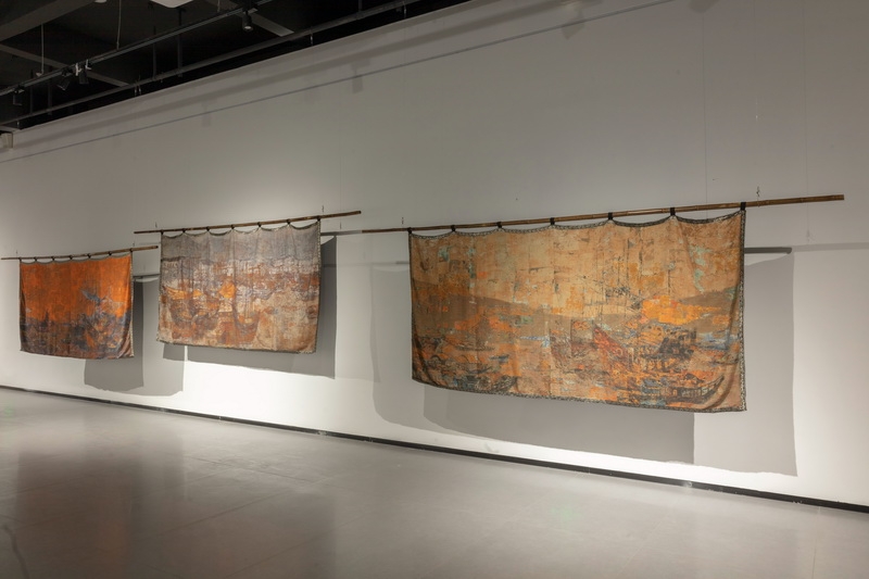 15顏景亮 《帆起帆落》 1500cm×3000cm×3 掛毯 2023 .jpg