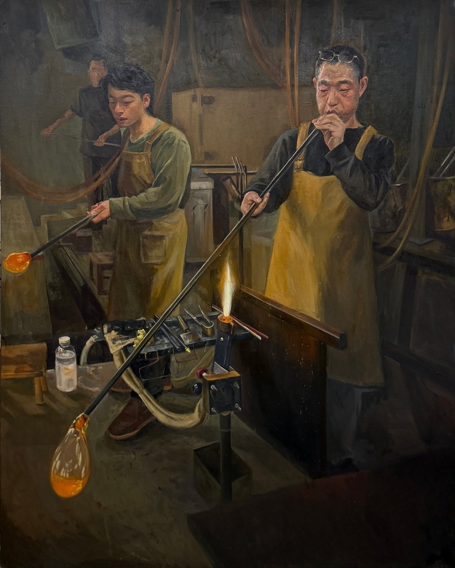 23.張雯暄《熱塑》2644889357@qq.com 144_180cm 布面油畫.jpg